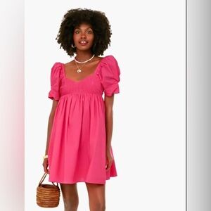 Tuckernuck Mini Fuschia French Dress